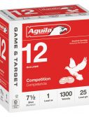 Aguila 1CHB1327 Competition 12 Gauge 2.75" 1 Oz 7.5 Shot 25 Bx/ 10 Cs