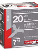 Aguila 1CHB2007 Field 20 Gauge 2.75" 1 Oz 7.5 Shot 25 Bx/ 10 Cs