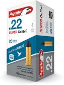 Aguila Ammunition .22 Long Rifle 20 grain Super Colibri Ammunition