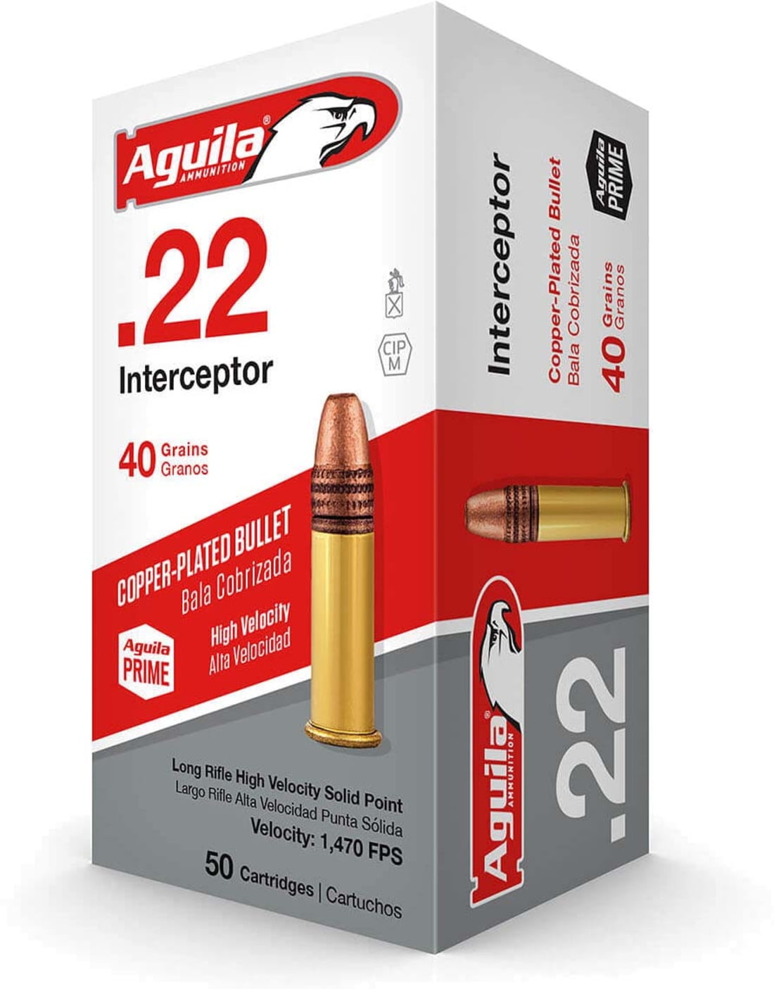Aguila Ammunition Aguila Ammo .22lr Case Lot High Vel. 40gr Ldrn 2000rd Cas