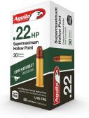 Aguila Ammunition Aguila Ammo .22lr Case Lot Super Max 30gr Ldrn 1000rd Cas