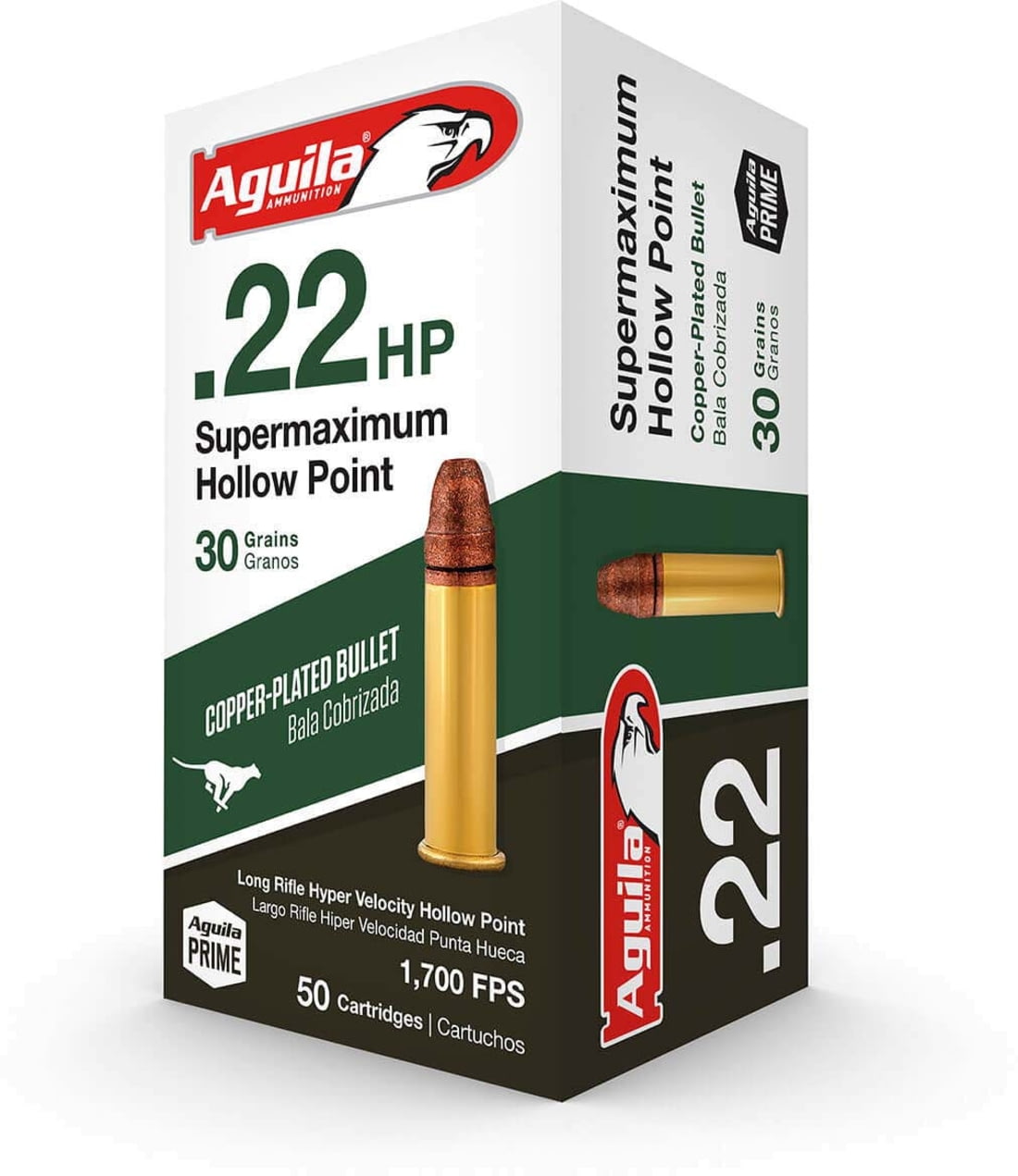 Aguila Ammunition Aguila Ammo .22lr Case Lot Super Max 30gr Ldrn 1000rd Cas