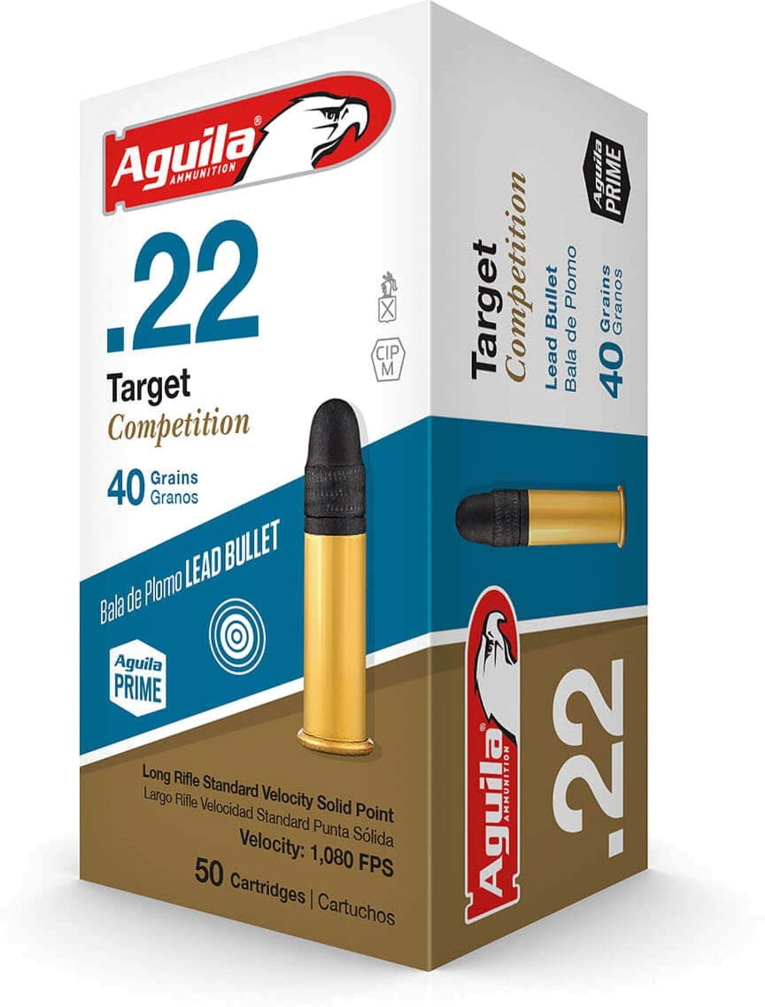 Aguila Ammunition Aguila Ammo .22lr Case Lot Target .40gr Lead Rn 1000rd Cs