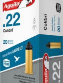 Aguila Ammunition Aguila Ammo Colibri Cb .22lr 420fps. 20gr. Lead Rn 50-pack