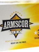 Armscor Precision Inc .38 Special 158 grain Full Metal Jacket Centerfire Pistol Ammunition