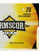 Armscor Precision Inc AC45A10N Pistol 45 ACP 230 Gr Jacketed Hollow Point (JHP) 20 Bx/ 25 Cs