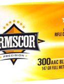 Armscor Precision Inc Armscor Ammo .300aac Blackout 147gr. Fmj 20rd Box