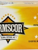 Armscor Precision Inc Armscor Ammo 9mm Luger 124gr. Fmj Value Pack 100 Round Pack