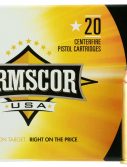 Armscor Precision Inc FAC44M2N Pistol 44 Rem Mag 240 Gr Jacketed Hollow Point (JHP) 20 Bx/ 25