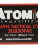 Atomic 00472 Rifle Subsonic 308 Win 260 Gr Soft Point Round Nose (SPRN) 50 Bx/ 1