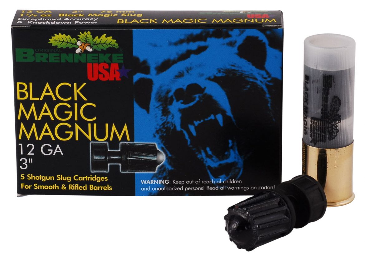 Brenneke Sl123bmm Black Magic Magnum 12 Gauge 3 1 3 8 Oz Slug Shot 5 Bx 50 Cs