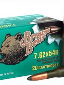 Brown Bear 7.62x54r 203gr. Jsp 20-pack