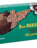 Brown Bear 9x18mm Makarov 94gr. Fmj-rn 50-pack