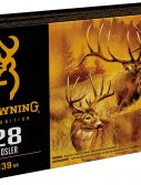 Browning BXS .28 Nosler 139 Grain Solid Expansion Polymer Tip Brass Cased Centerfire Rifle Ammunition