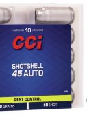 CCI Ammunition Pest Control Shotshell .45 ACP 120 grain Shotshell Centerfire Pistol Ammunition