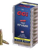 CCI Ammunition TNT .17 Hornady Magnum Rimfire 17 grain Speer TNT Jacketed Hollow Point Rimfire Ammunition