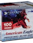 Federal AE223BLF American Eagle 223 Rem 55 Gr Full Metal Jacket (FMJ) 100 Bx/ 5