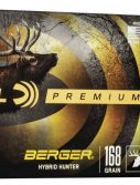 Federal Premium BERGER HYBRID HUNTER 7mm Remington Magnum 168 grain Berger Hybrid Centerfire Rifle Ammunition