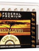Federal Premium CAPE-SHOK .416 Rigby 400 grain Trophy Bonded Bear Claw Centerfire Rifle Ammunition