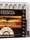 Federal Premium CAPE-SHOK .470 Nitro Express 500 grain Trophy Bonded Bear Claw Centerfire Rifle Ammunition