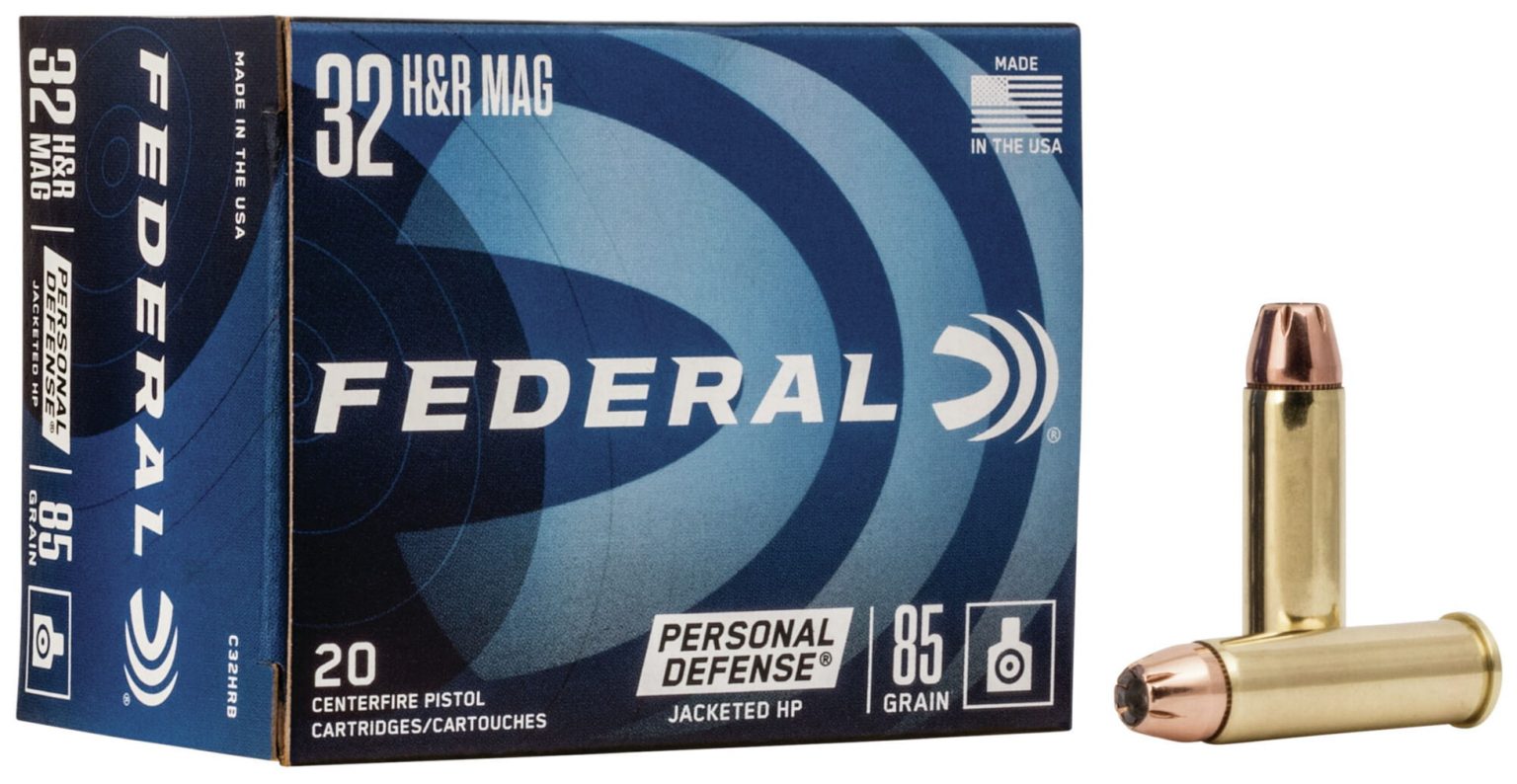 Federal Premium Centerfire Handgun Ammunition .32 H&R Magnum 85 grain ...