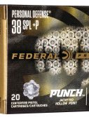 Federal Premium Centerfire Handgun Ammunition .38 Special 120 grain Jacketed Hollow Point Centerfire Pistol Ammunition
