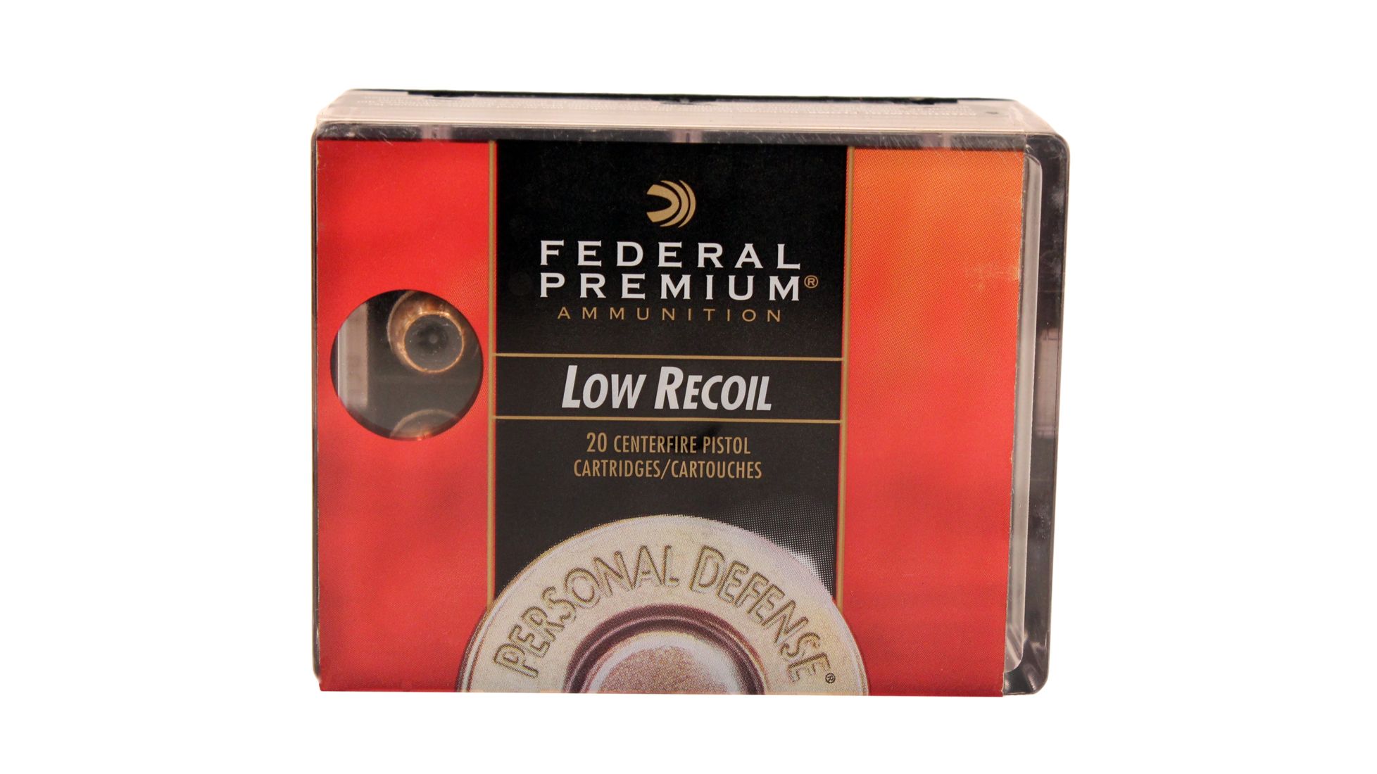 Federal Premium Centerfire Handgun Ammunition .40 S&W 135 grain Jacketed Hollow Point Brass Cased Centerfire Pistol Ammunition