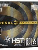 Federal Premium Centerfire Handgun Ammunition .40 S&W 180 grain HST Jacketed Hollow Point Centerfire Pistol Ammunition