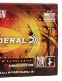 Federal Premium Centerfire Handgun Ammunition .460 S&W 260 grain Fusion Soft Point Centerfire Pistol Ammunition