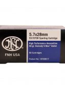 Federal Premium Centerfire Handgun Ammunition 5.7x28mm 40 grain Hornady V-Max Brass Cased Centerfire Rifle Ammunition