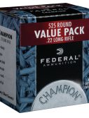 Federal Premium Champion Training - Rimfire .22 Long Rifle 36 grain Copper Plated Hollow Point Rimfire Ammunition