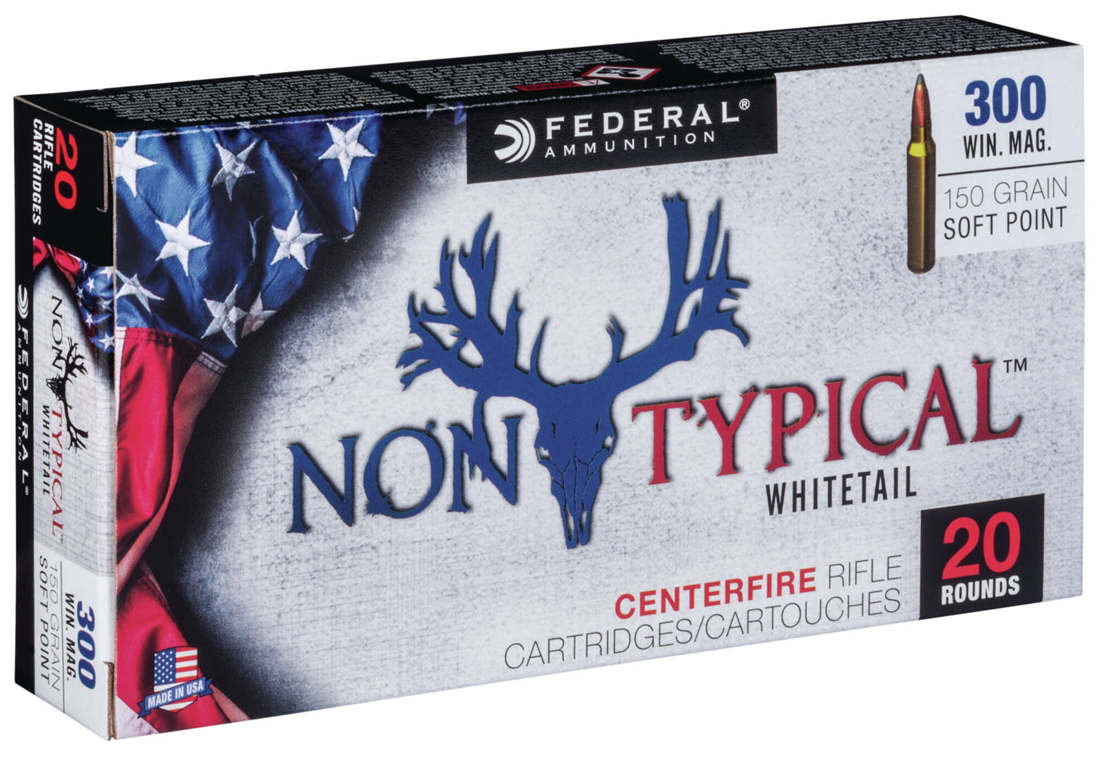 Federal Premium Non-Typical .300 Winchester Magnum 150 grain Non-Typical So...