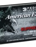 Federal Premium SUBSONIC .300 AAC Blackout 220 grain Open Tip Match Centerfire Rifle Ammunition
