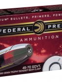 Federal Premium VITAL-SHOK .45-70 Government 300 grain Trophy Bonded Bear Claw Centerfire Rifle Ammunition