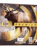 Federal Premium VITAL-SHOK 7mm Remington Magnum 160 grain Nosler Partition Centerfire Rifle Ammunition