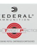 Federal RTP40180 Range And Target 40 Smith & Wesson 180 GR Full Metal Jacket 50