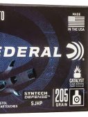 Federal S45SJT2 Syntech Defense 45 ACP 205 Gr Segmented Jacketed Hollow Point (S