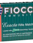 Fiocchi 3006MKB Exacta Match 30-06 Springfield 168 Gr Boat Tail Hollow Point (BT