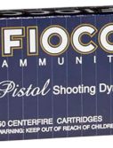 Fiocchi 38CA Shooting Dynamics 38 Special 158 Gr Lead Round Nose Flat Point (LR