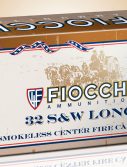 Fiocchi 38SWSHL Specialty 38 S&W 145 Gr Lead Round Nose (LRN) 50 Bx/ 20 Cs