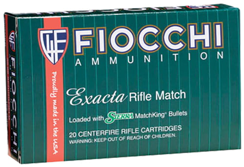 Fiocchi 46EXB Exacta Match 4.6x30 H&K 40 Gr Jacketed Soft Point (JSP) 50 Bx/ 20