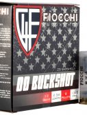 Fiocchi Buckshot 12 Gauge 2.75 in 00 Buckshot Centerfire Shotgun Slug Ammo