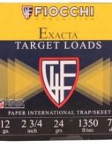 Fiocchi Exacta Target Paper International 24 Grain 12 Gauge Ammunition