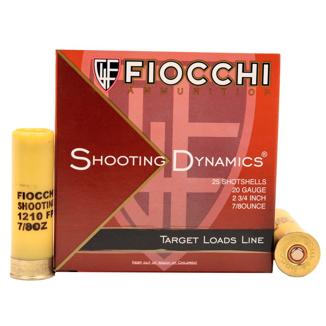Fiocchi ShootngDynamics 20ga 2.75" Sz7.5 7/8oz/25 20SD75
