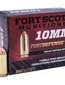 Fort Scott Munitions 10MM 124 Grain Centerfire Pistol Ammunition