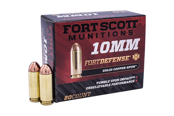 Fort Scott Munitions 10MM 124 Grain Centerfire Pistol Ammunition