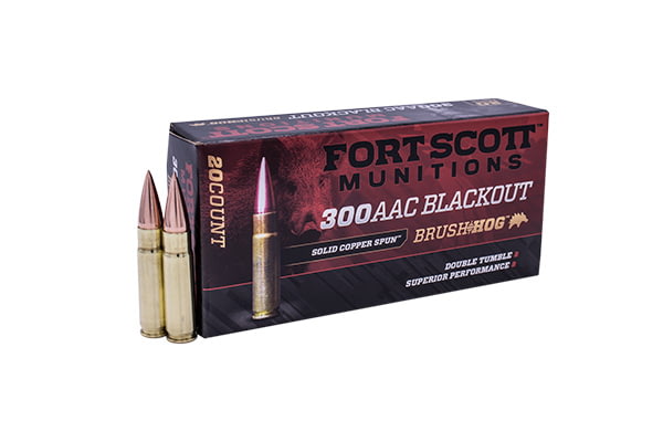 Fort Scott Munitions 300AAC BLACKOUT 115 Grain Centerfire Rifle Ammunition