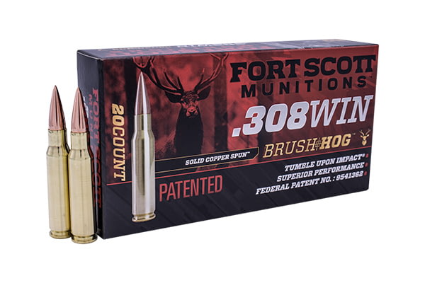 Fort Scott Munitions 308 WINCHESTER 168 Grain Centerfire Rifle Ammunition