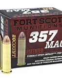 Fort Scott Munitions 357 MAGNUM 125 Grain Centerfire Pistol Ammunition