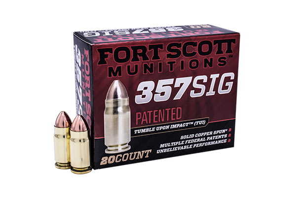 Fort Scott Munitions 357SIG 95 Grain Centerfire Pistol Ammunition
